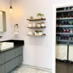 luxury bathroom remodel and custom closet
